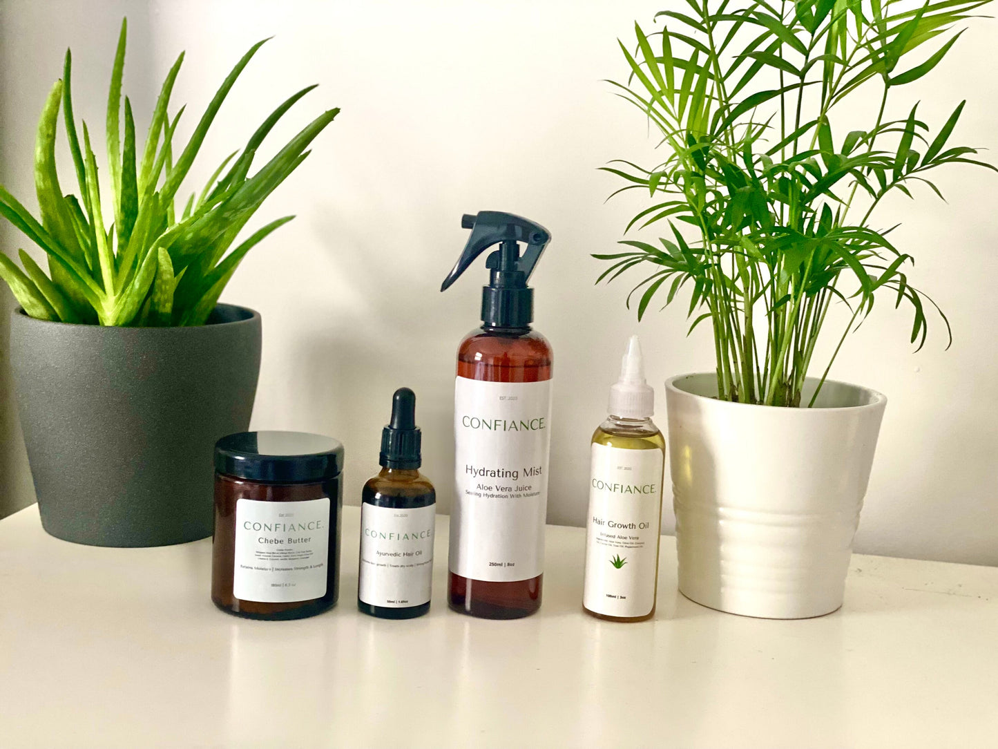 Full set Package | Aloe Vera Hair/Beard Growth Oil | Ayurvedic Hair Oil | Hydration Mist | Chebe Butter
