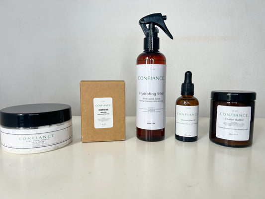 Hair care routine package